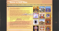Desktop Screenshot of heaven-on-earth-music.co.uk